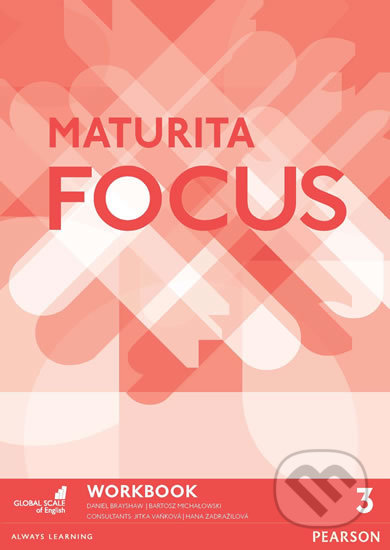 Maturita Focus Czech 3 Workbook - Daniel Brayshaw, Pearson, 2016