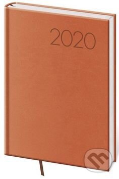 Diář 2020 denní A5 Print oranžová, Helma