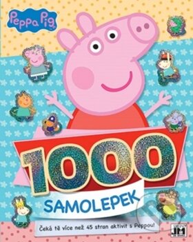 Peppa Pig - 1000 samolepek, Jiří Models, 2019