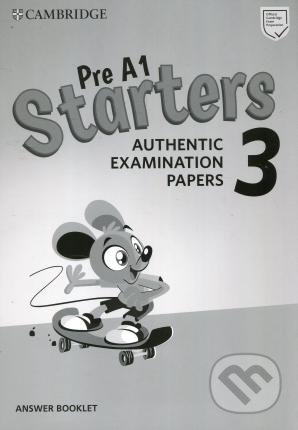 Pre A1 Starters 3 Answer Booklet, Cambridge University Press, 2019