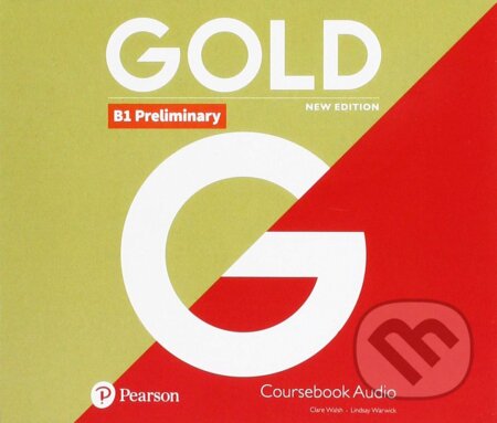 Gold B1 Preliminary 2018 Class CD, Pearson, 2018