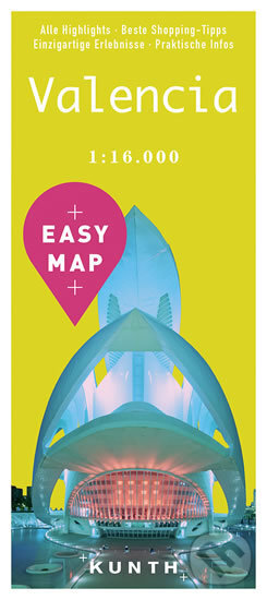 Valencie Easy Map, Kunth, 2019
