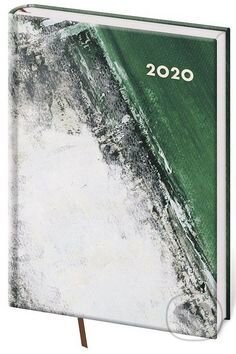 Diář 2020 denní A5 Vario Green, Helma, 2019