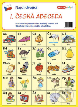 Najdi dvojici 1 Česká abeceda, INFOA, 2018