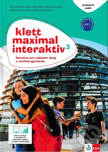 Klett Maximal interaktiv 3 (A2.1) – pracovní sešit (barevný) s kódem, Klett, 2019