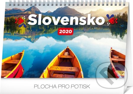 Stolový kalendár Slovensko 2020, Presco Group, 2019