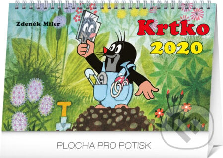 Stolový kalendár Krtko 2020 - Zdeněk Miler, Presco Group, 2019