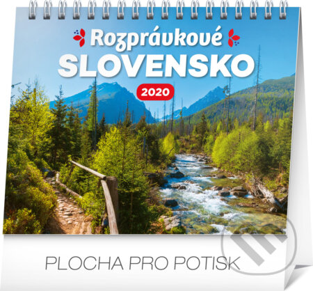 Stolový kalendár Rozprávkové Slovensko 2020, Presco Group, 2019
