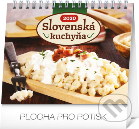 Stolový kalendár Slovenská kuchyňa 2020, Presco Group, 2019