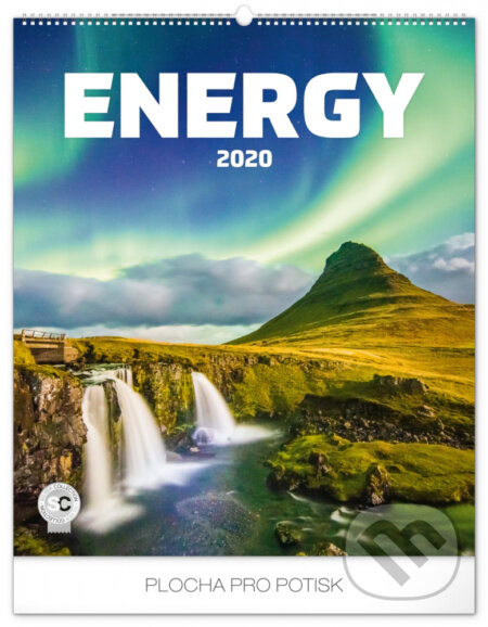 Nástěnný kalendář Energy 2020, Presco Group, 2019