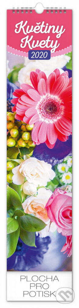 Nástěnný kalendář Květiny – Nástenný kalendár Kvety 2020, Presco Group, 2019