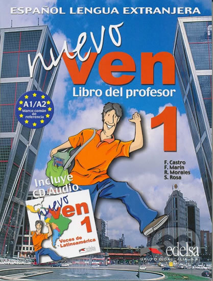 Nuevo ven 1 - Příručka učitele + CD zdarma, Edelsa, 2003