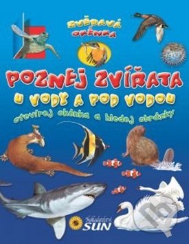 Zvědavá okénka - Poznej zvířata u vody - kniha z kategorie Naučné knihy