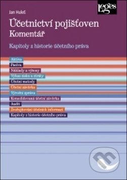 Účetnictví pojišťoven - Jan Huleš, Leges, 2018