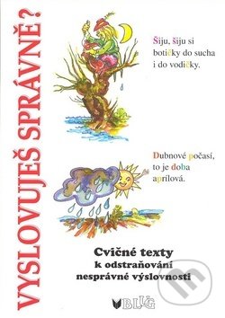 Vyslovuješ správně? (Cvičné testy k odstraňování nesprávné výslovnosti) - kniha z kategorie 1. stupeň