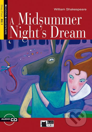Reading & Training: A Midsummer Night&#039;s Dream + CD - William Shakespear, Black Cat, 2012