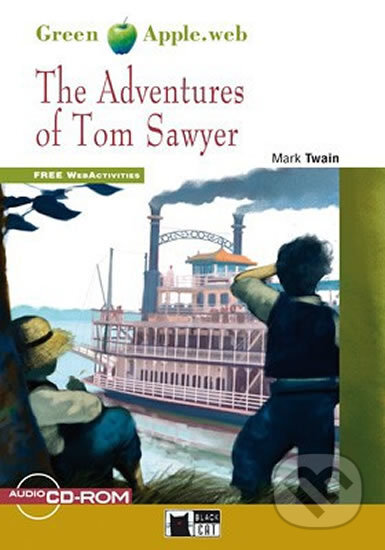 The Adventures Of Tom Sawyer + CD-ROM - Mark Twain, Black Cat, 2012