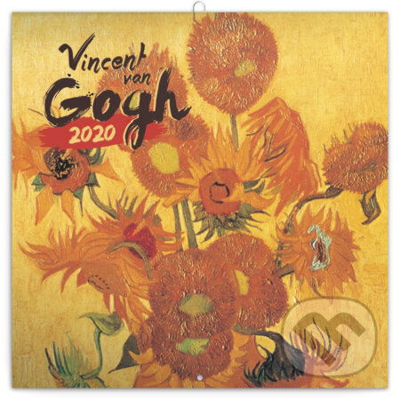 Poznámkový kalendář / kalendár Vincent van Gogh 2020, Presco Group, 2019