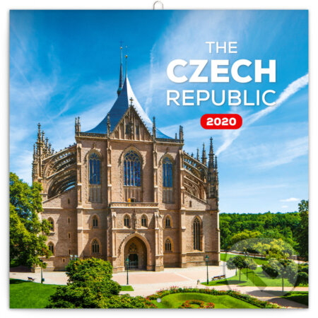 Poznámkový kalendář / kalendár The Czech republic 2020 mini, Presco Group, 2019