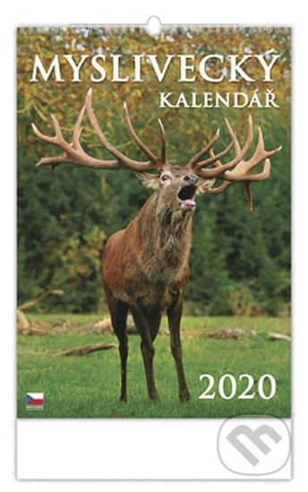 Myslivecký nástěnný kalendář 2020, Helma365, 2019