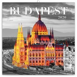 Poznámkový kalendář / kalendár Budapest 2020, Presco Group, 2019