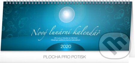 Stolní Nový lunární kalendář 2020, Presco Group, 2019