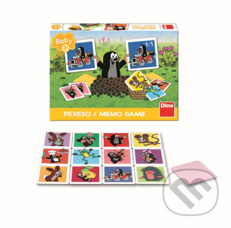 Velké krtečkovo pexeso baby - hra z kategorie Karty, hlavolamy