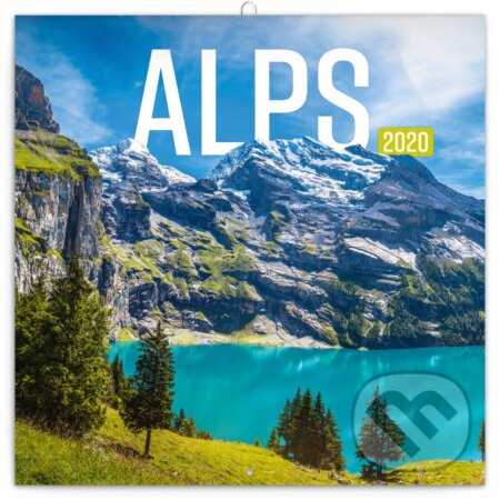 Poznámkový kalendář / kalendár Alps 2020, Presco Group, 2019