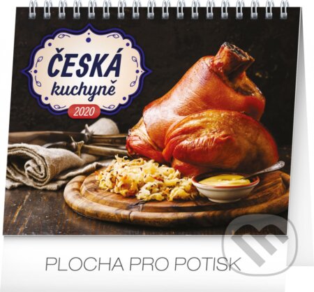 Stolní kalendář Česká kuchyně 2020, Presco Group, 2019
