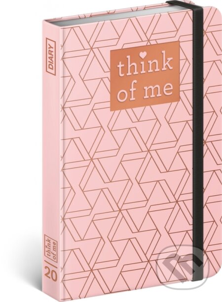 Diář Think of me - Geometric 2020, Presco Group, 2019