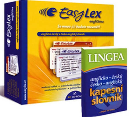 EasyLex Angličtina + anglický knižní kapesní slovník, Lingea, 2005