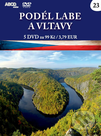 Podél Labe a Vltavy - 5 DVD, ABCD - VIDEO, 2015
