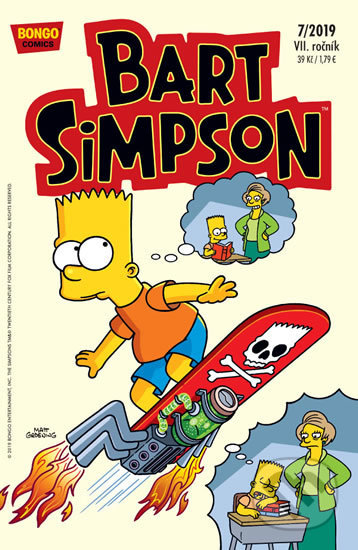 Bart Simpson 7/2019 - kniha z kategorie Komiksy