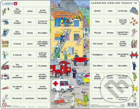 Learning English Puzzle 10 EN10 - puzzle z kategorie Naučné puzzle