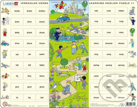 Learning English Puzzle 11 EN11 - puzzle z kategorie Naučné puzzle