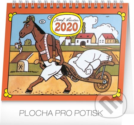 Stolní kalendář Zvířátka 2020 - Josef Lada, Presco Group, 2019