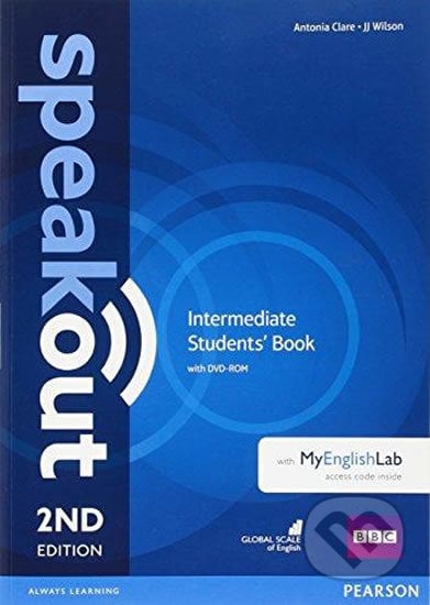 Speakout - Intermediate - Students&#039; Book w/ DVD-ROM/MyEnglishLab Pack - Antonia Clare, Pearson, 2016