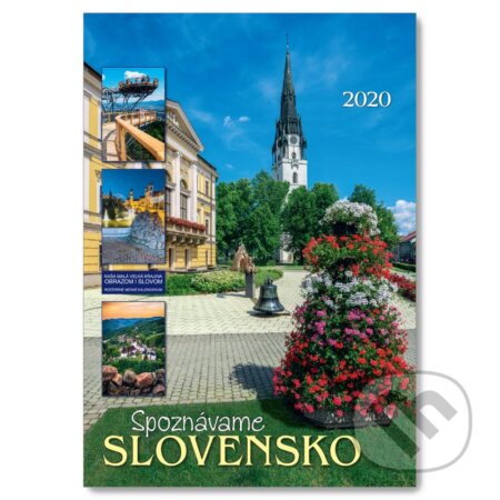 Nástenný kalendár Spoznávame Slovensko 2020, Spektrum grafik, 2019