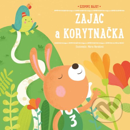 Ezopove bájky: Zajac a korytnačka - Mária Nerádová (Ilustrácie), YoYo Books, 2019