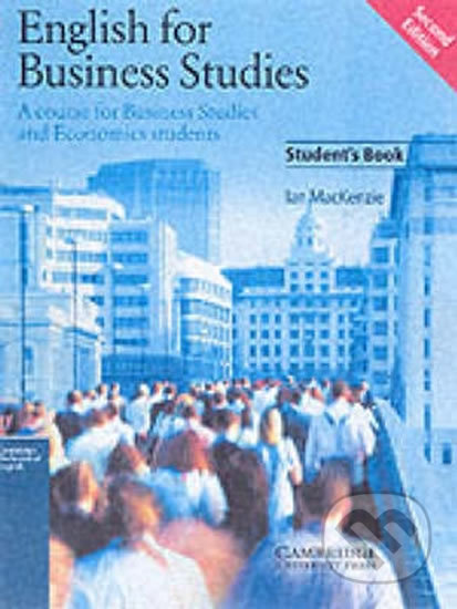 English for Business Studies - Student&#039;s Book - Ian Mackenzie, Cambridge University Press