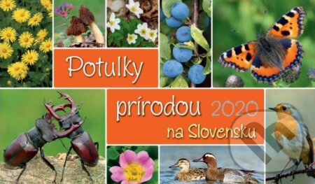 Stolový kalendár Potulky prírodou na Slovensku 2020, Spektrum grafik, 2019