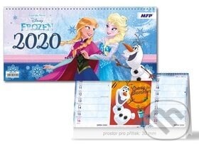 DISNEY Frozen (čtrnáctidenní) - stolní kalendář 2020, MFP, 2019