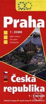 Praha 1:20 000 + Česká republika 1:1 000 000, Žaket, 2018