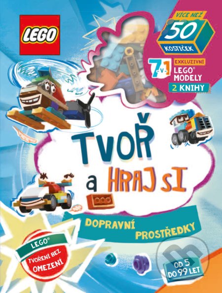 LEGO Iconic: Tvoř a hraj si - Dopravní prostředky, CPRESS, 2019