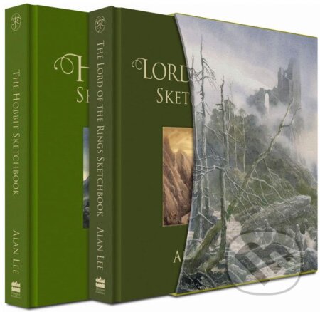 The Hobbit Sketchbook and The Lord of the Rings Sketchbook - Alan Lee, HarperCollins, 2019