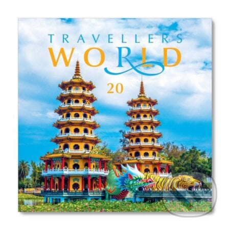 Nástenný kalendár Travellers world 2020, Spektrum grafik, 2019