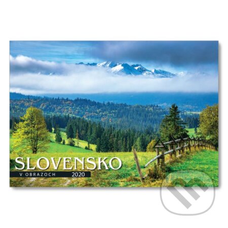 Nástenný kalendár Slovensko v obrazoch 2020, Spektrum grafik, 2019