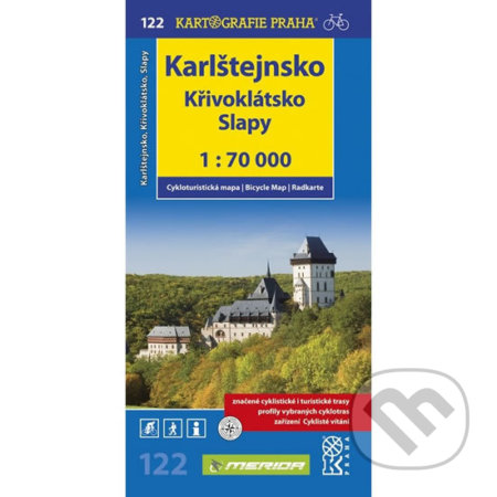 Karlštejnsko, Křivoklátsko 1:70 000 (cyklomapa)