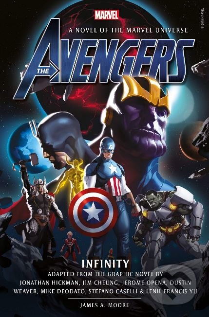 Avengers: Infinity Prose (Novel 3) - James A. Moore - kniha z kategorie Komiksy