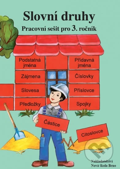 Slovní druhy - pracovní sešit pro 3. ročník - Marie Polonická, Nakladatelství Nová škola Brno, 2019